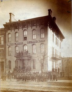Educational Institute. Chouteau Avenue Between Tenth and Eleventh Streets